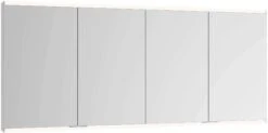 Keuco Royal Modular 2.0 Spiegelschrank 800410161000000 1600 X 900 X 120 Mm, Ohne Steckdose, Wandeinbau, 4-türig