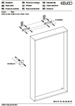 Keuco X-Line Kristallspiegel 33295181000 460x850x105mm, Cashmere, Unbeleuchtet 7 Keuco X-Line Kristallspiegel 33295181000 460x850x105mm, Cashmere, Unbeleuchtet -Geberit Store Keuco X Line Kristallspiegel 33295181000 460x850x105mm Cashmere unbeleuchtet 2