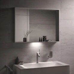 Keuco X-Line Lichtspiegel 33296292500 Beleuchtet, Inox, 800x700x105mm 11 Keuco X-Line Lichtspiegel 33296292500 Beleuchtet, Inox, 800x700x105mm -Geberit Store Keuco X Line Lichtspiegel 33296292500 beleuchtet Inox 800x700x105mm 3