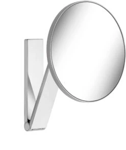 Keuco ILook_move Kosmetikspiegel 17612070000 Ø 212 Mm, Edelstahl-finish