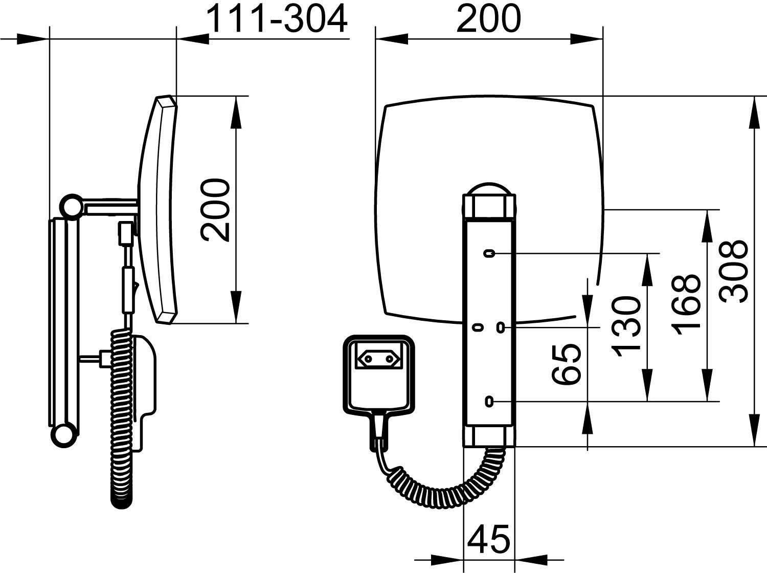 Keuco ILook_move Kosmetikspiegel 17613019001 Mit Steckertransformator, Beleuchtet 4 Keuco ILook_move Kosmetikspiegel 17613019001 Mit Steckertransformator, Beleuchtet – Bild 2