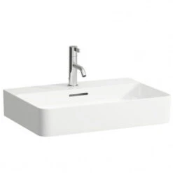 LAUFEN VAL Aufsatz Waschtisch 8162850001111 75x42cm, Mit Hahnloch, Ohne Überl., Saphirkeramik -Geberit Store LAUFEN VAL Aufsatz Waschtisch 8162850001111 75x42cm mit Hahnloch ohne Ueberl. Saphirkeramik 4