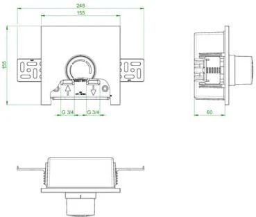 Oventrop Unibox Rücklauftemperaturregelung 1022735 Weiß, Mit Ventil Und Thermostat 4 Oventrop Unibox Rücklauftemperaturregelung 1022735 Weiß, Mit Ventil Und Thermostat – Bild 2