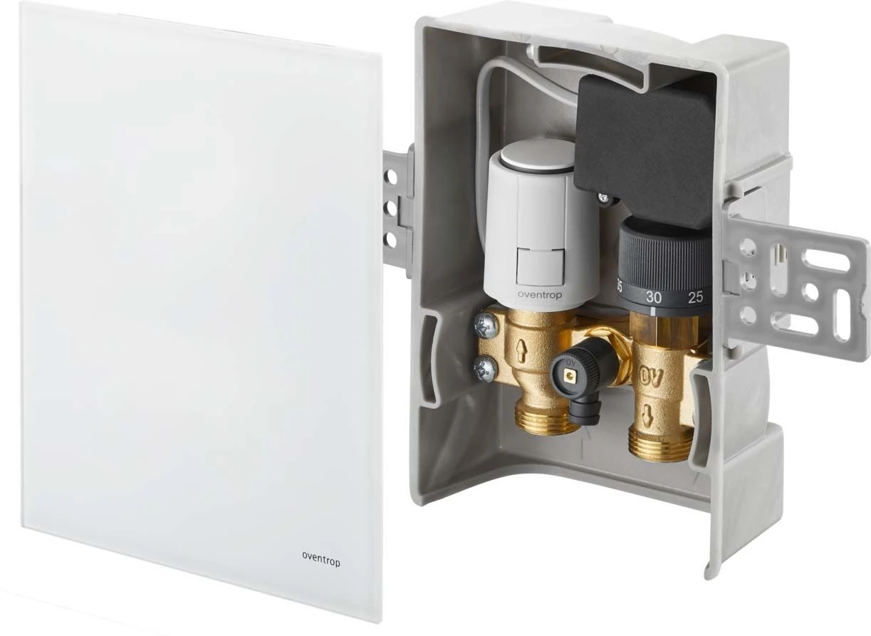 Oventrop Unibox Temperaturregler 1022782 R-Tronic Echtglas Weiß, Für Raum- Und Rücklauf 3 Oventrop Unibox Temperaturregler 1022782 R-Tronic Echtglas Weiß, Für Raum- Und Rücklauf