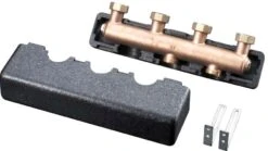 Oventrop Verteilerbalken Für Regumat 1351571 DN25, Für 2 Heizkreise, Rotguss -Geberit Store Oventrop Verteilerbalken fuer Regumat 1351571 DN25 fuer 2 Heizkreise Rotguss 2