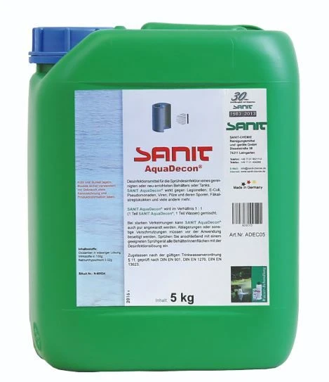 Sanit AquaDecon Handhygiene 3384 5 Liter Kanister 3 Sanit AquaDecon Handhygiene 3384 5 Liter Kanister