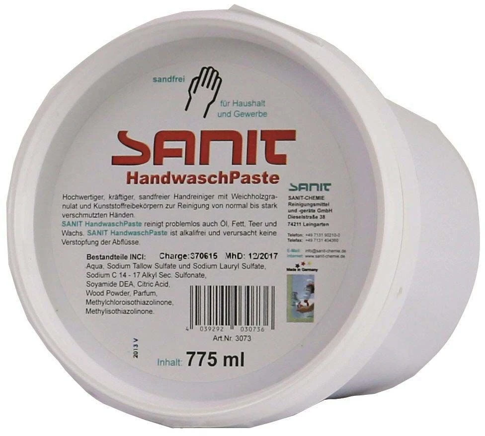 Sanit HandwaschPaste 3073 Sandfrei 825 Ml Dose 3 Sanit HandwaschPaste 3073 Sandfrei 825 Ml Dose