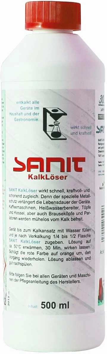 Sanit KalkLöser 3002 500 Ml, Flasche 3 Sanit KalkLöser 3002 500 Ml, Flasche