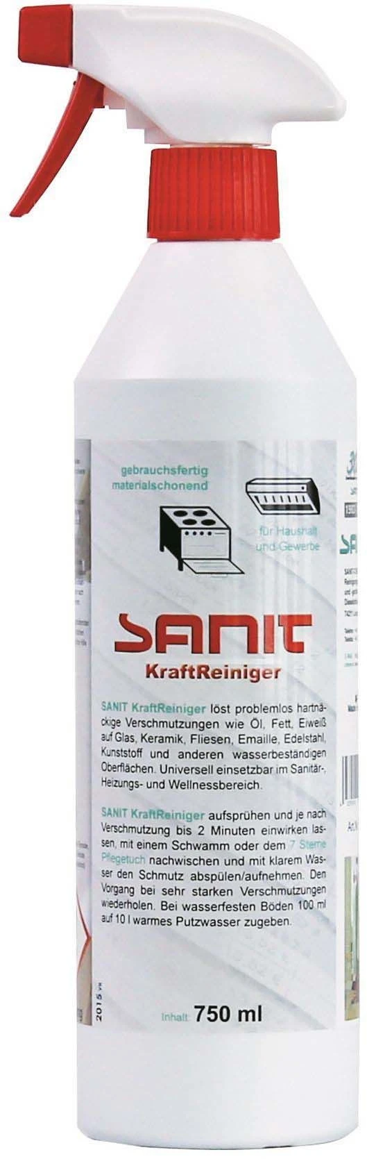 Sanit KraftReiniger 3009 750 Ml, Flasche, Allzweckreiniger 3 Sanit KraftReiniger 3009 750 Ml, Flasche, Allzweckreiniger