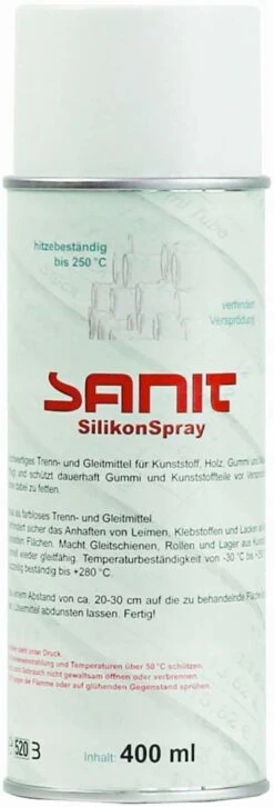 Sanit SilikonSpray 3095 400 Ml, Dose