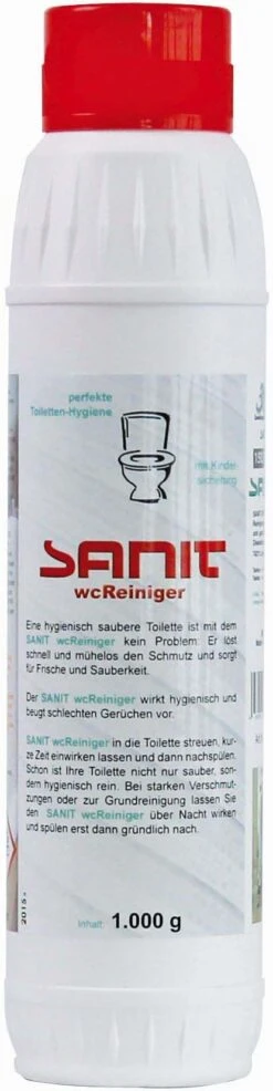 Sanit WC-Reiniger 3051 1000 G, Dose, Granulat