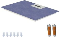 Schedel Line Flow Duschelement LI2KF601080 100 X 80 Cm, Einseitiges Gefälle