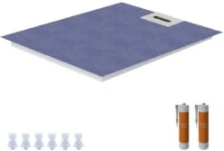 Schedel Line Flow Duschelement LI2KF608012 80 X 120 Cm, Einseitiges Gefälle