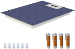 Schedel Line Flow Duschelement LI2KF901012 100 X 120 Cm, Einseitiges Gefälle