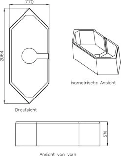 Schedel Wannenträger SW11194 210x80cm, 6-Eck, Höhe 57cm 5 Schedel Wannenträger SW11194 210x80cm, 6-Eck, Höhe 57cm -Geberit Store Schedel Wannentraeger SW11194 210x80cm 6 Eck Hoehe 57cm 1