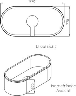 Schedel Wannenträger SW16031 1800 X 800 Mm, (oval), Höhe 570 Mm 5 Schedel Wannenträger SW16031 1800 X 800 Mm, (oval), Höhe 570 Mm -Geberit Store Schedel Wannentraeger SW16031 1800 x 800 mm oval Hoehe 570 mm 1