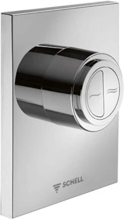 Schell Edition Eco WC-Betätigungsplatte 028240699 Kunststoff, Verchromt