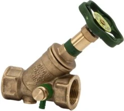 Schlösser KFR-Ventil 0016302500001 DN 25, Rp 1, Mit Entleerung, Nichtsteigende Spindel