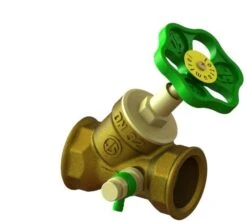 Schlösser Schrägsitzventil 0014103200001 DN 32, G 1 1/4, Mit Entleerung, Steigende Spindel