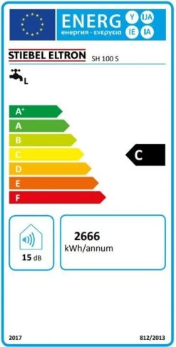 Stiebel Eltron Warmwasser Wandspeicher 073050 SH 100 S, 100 Liter, Electonic, Weiss -Geberit Store Stiebel Eltron Warmwasser Wandspeicher 073050 SH 100 S 100 Liter electonic weiss 1