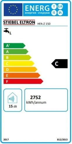 Stiebel Eltron Warmwasser Wandspeicher 073114 HFA-Z 150 Universal, 150 Liter, 2-6 KW -Geberit Store Stiebel Eltron Warmwasser Wandspeicher 073114 HFA Z 150 universal 150 Liter 2 6 kW 1