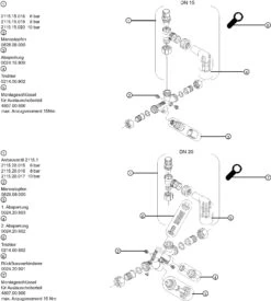 Syr - Sasserath Sicherheitsgruppe 0024.15.009 DN 15, 6 Bar, R 3/4, Rohgelb -Geberit Store Syr Sasserath Sicherheitsgruppe 0024.15.009 DN 15 6 bar R 3 4 rohgelb 2