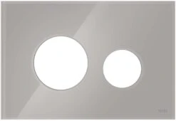 TECE TECEloop WC-Blende 9240616 Glas Titan, Für WC-Betätigungsplatte