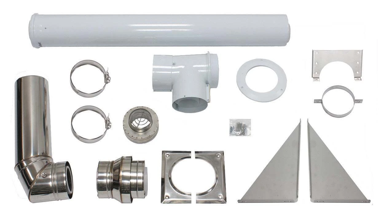 Vaillant Basis-Anschluss-Set 0020042907 Ø 80/125 Mm, Konzentrisch, Edelstahl/PP 3 Vaillant Basis-Anschluss-Set 0020042907 Ø 80/125 Mm, Konzentrisch, Edelstahl/PP