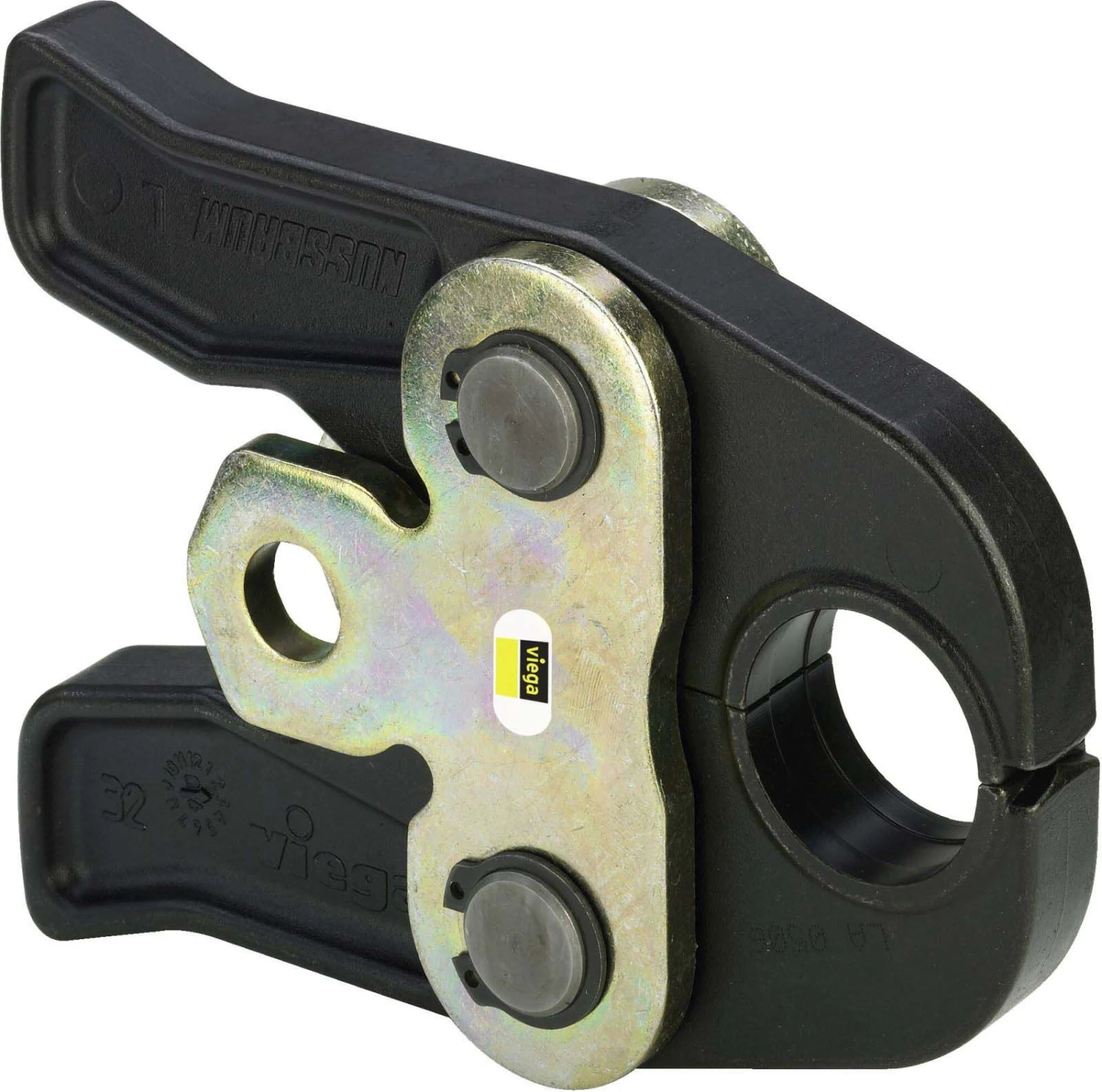 Viega Pressbacke 568023 50mm, PT2, Stahl Phosphatiert 3 Viega Pressbacke 568023 50mm, PT2, Stahl Phosphatiert