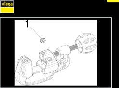 Viega Rohrabschneider 652135 6-67mm, Stahl, Für Kupfer-/Edelstahl-Rohr 6 Viega Rohrabschneider 652135 6-67mm, Stahl, Für Kupfer-/Edelstahl-Rohr -Geberit Store Viega Rohrabschneider 652135 6 67mm Stahl fuer Kupfer Edelstahl Rohr 1