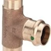 Viega Sanpress T-Stück 109165 22 X 15 X 22 Mm, Mit SC-Contur, Rotguss Oder Siliziumbronze -Geberit Store Viega Sanpress T Stueck 109165 22 x 15 x 22 mm mit SC Contur Rotguss oder Siliziumbronze