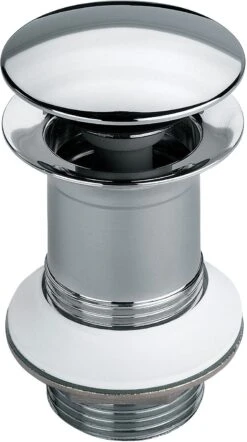 Viega Schaftventil 492588 Visign V1, G 1 1/4 X 63 X 50 Mm, Messing Verchromt