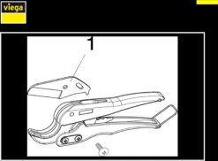 Viega Schere 117047 12-25mm, Für PE-Xc-Rohre, Stahl 5 Viega Schere 117047 12-25mm, Für PE-Xc-Rohre, Stahl -Geberit Store Viega Schere 117047 12 25mm fuer PE Xc Rohre Stahl 1