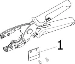 Viega Schere 652005 12 - 25mm, Für PE-Xc-Rohre, Stahl 7 Viega Schere 652005 12 - 25mm, Für PE-Xc-Rohre, Stahl -Geberit Store Viega Schere 652005 12 25mm fuer PE Xc Rohre Stahl 2
