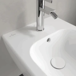 Villeroy Und Boch Avento Wand-Bidet 540500RW Stone White C-plus, 1 Hahnloch, Mit Überlauf -Geberit Store Villeroy und Boch Avento Wand Bidet 540500RW stone white C plus 1 Hahnloch mit Ueberlauf 1