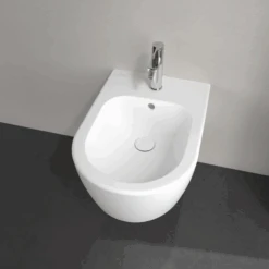 Villeroy Und Boch Avento Wand-Bidet 540500RW Stone White C-plus, 1 Hahnloch, Mit Überlauf -Geberit Store Villeroy und Boch Avento Wand Bidet 540500RW stone white C plus 1 Hahnloch mit Ueberlauf 4