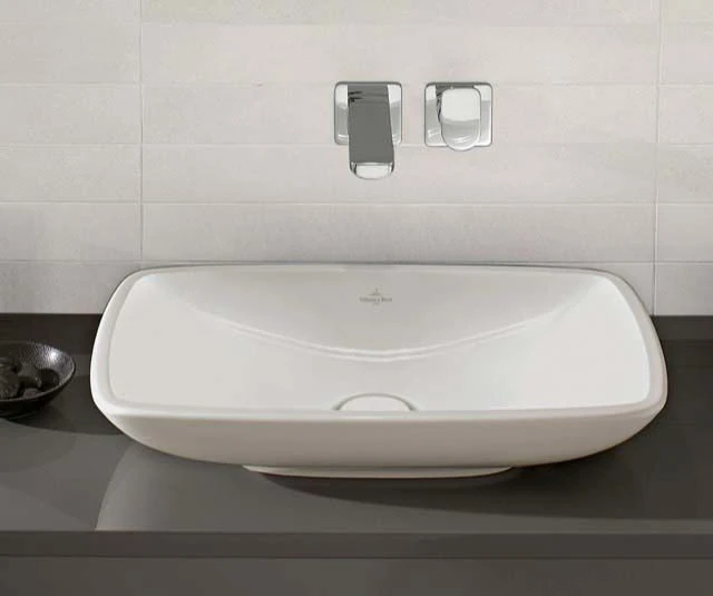 Villeroy&Boch Loop&Friends Waschtisch 51540101 58,5 X 38 Cm, Weiss, Ohne Überlauf 4 Villeroy&Boch Loop&Friends Waschtisch 51540101 58,5 X 38 Cm, Weiss, Ohne Überlauf – Bild 2