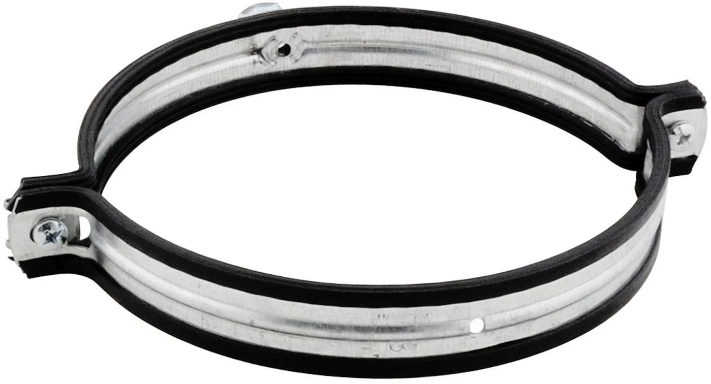 Walraven Aero Lüftungsschelle 4115100 M 8, 100mm, Stahl, Sendzimirverzinkt, Mit Schallschutz 3 Walraven Aero Lüftungsschelle 4115100 M 8, 100mm, Stahl, Sendzimirverzinkt, Mit Schallschutz