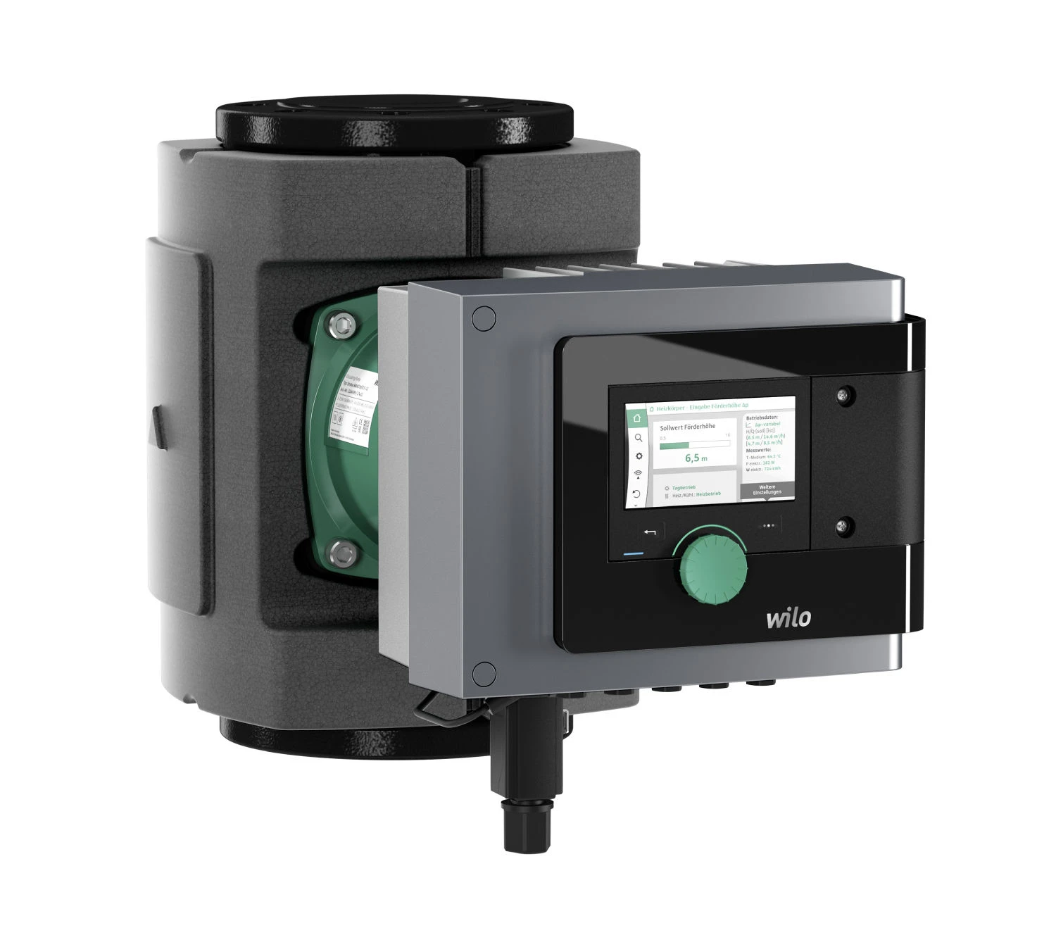 Wilo Stratos MAXO Nassläufer-Pumpe 2186213 80/0,5-6, PN 10, Flansch 3 Wilo Stratos MAXO Nassläufer-Pumpe 2186213 80/0,5-6, PN 10, Flansch