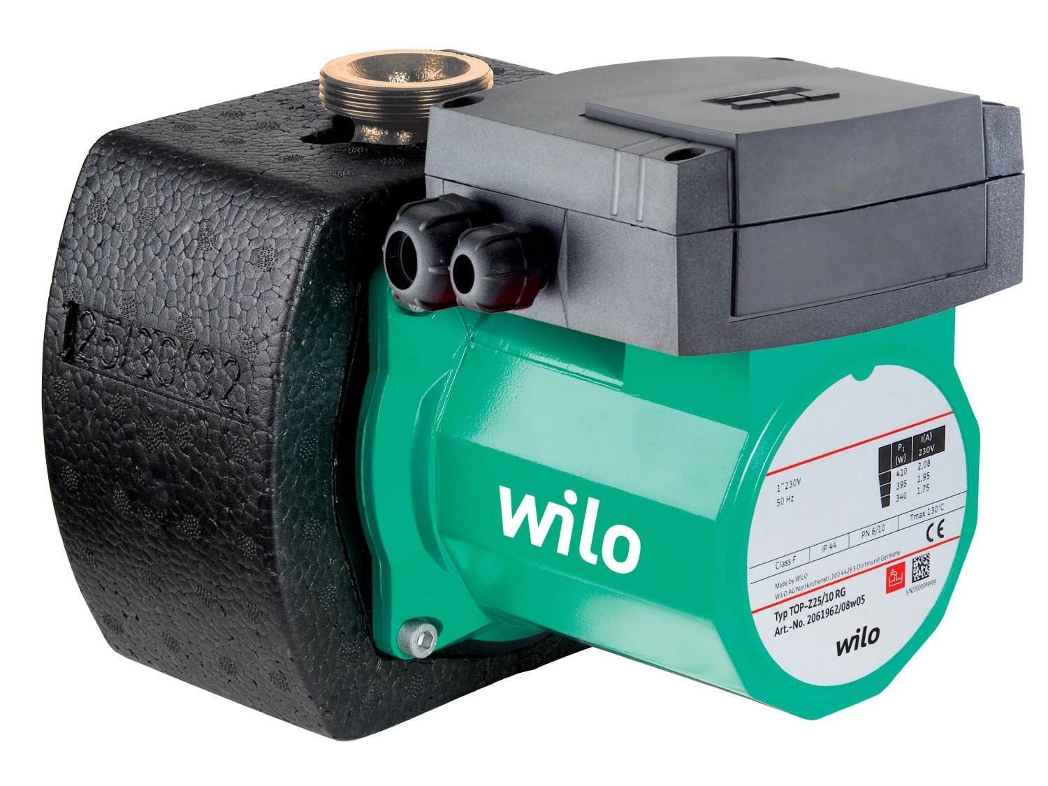 Wilo Top-z Standard-Trinkwasserpumpe 2061964 25/10, PN 10, 230 V, Rotguss-Gehäuse 3 Wilo Top-z Standard-Trinkwasserpumpe 2061964 25/10, PN 10, 230 V, Rotguss-Gehäuse