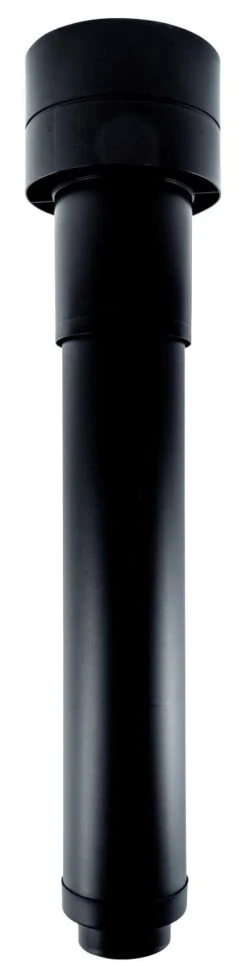 Wolf CWL Excellent Dachdurchführung 2575802 DN 160, 1159mm, Wärmegedämmt, Schwarz