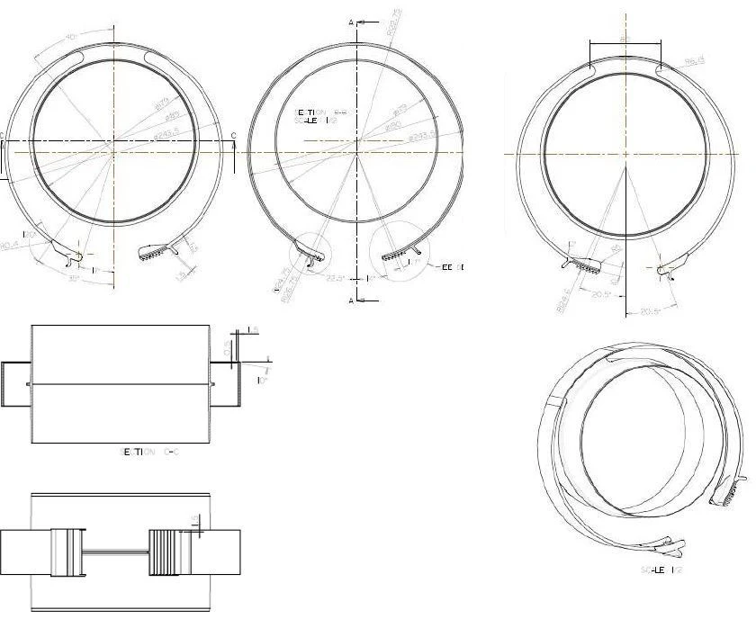 Wolf CWL Excellent ISO-Rohr-Klemmring 2576022 DN 180, Zum Verbinden Der Formteile 4 Wolf CWL Excellent ISO-Rohr-Klemmring 2576022 DN 180, Zum Verbinden Der Formteile – Bild 2