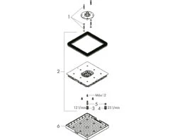 Hansgrohe Axor Starck ShowerCollection 10924000 Kopfbrause, 240 X 240 Mm, EcoSmart, Chrom 7 Hansgrohe Axor Starck ShowerCollection 10924000 Kopfbrause, 240 X 240 Mm, EcoSmart, Chrom -Geberit Store hansgrohe Axor Starck ShowerCollection 10924000 Kopfbrause 240 x 240 mm EcoSmart chrom 2