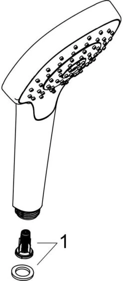 Hansgrohe Croma Select S 1jet Handbrause 26804400 Weiß Chrom, DN15, Brausekopf Ø110mm 7 Hansgrohe Croma Select S 1jet Handbrause 26804400 Weiß Chrom, DN15, Brausekopf Ø110mm -Geberit Store hansgrohe Croma Select S 1jet Handbrause 26804400 weiss chrom DN15 Brausekopf o110mm 2