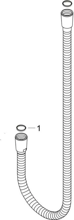 Hansgrohe Metallschlauch Axor Montreux 28116820 1,60 M, Brushed Nickel -Geberit Store hansgrohe Metallschlauch Axor Montreux 28116820 160 m brushed nickel 2