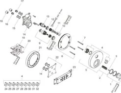 Hansgrohe ShowerSelect S Mischer 15747000 Unterputz Armatur, Für 1 Verbraucher, Chrom -Geberit Store hansgrohe ShowerSelect S Mischer 15747000 Unterputz Armatur fuer 1 Verbraucher chrom 2